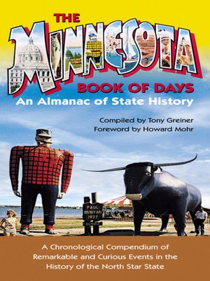 cover image of Minnesota Book of Days
